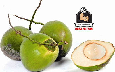 Dừa giúp tăng cân nhanh