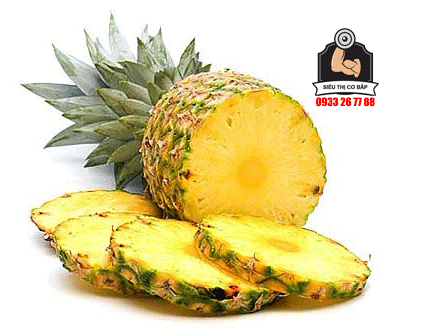 Dứa trái cây giúp tăng cân