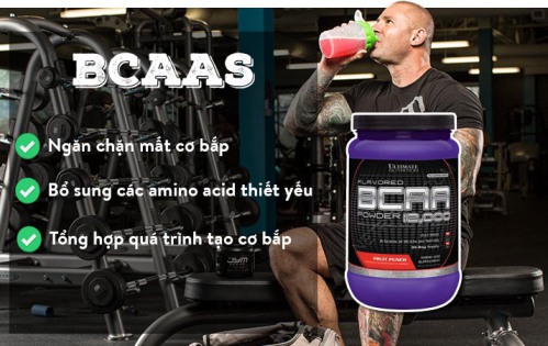 BCAAs cung cấp Amino Acid thiết yếu