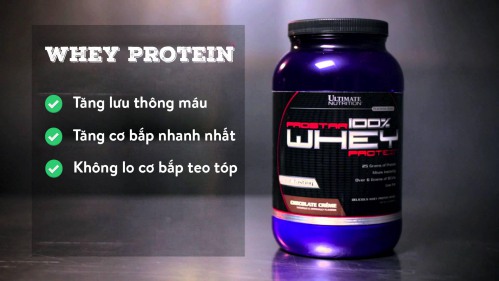 Whey Protein là dòng sản phẩm quan trọng nhất với các Gymer 